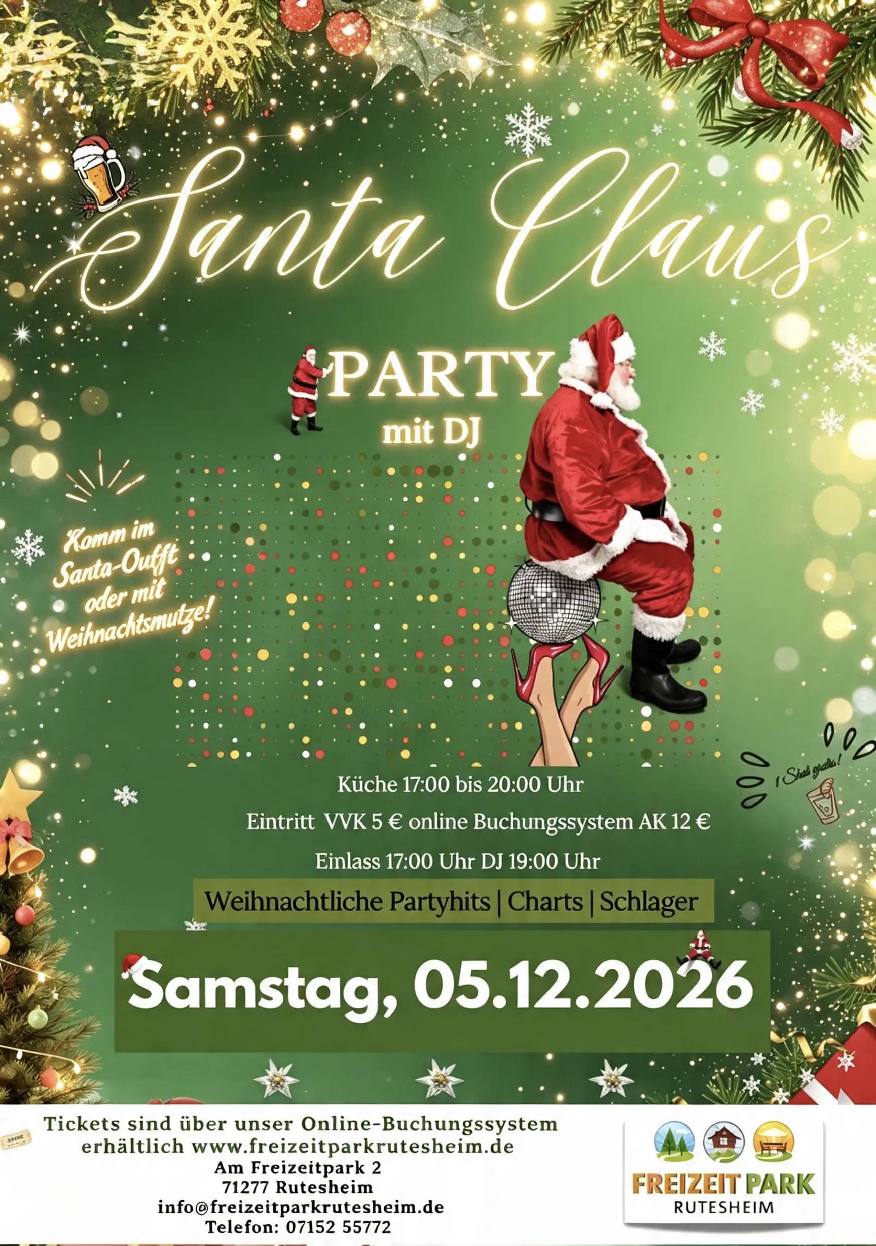 Santa Claus Party  - mit DJ 